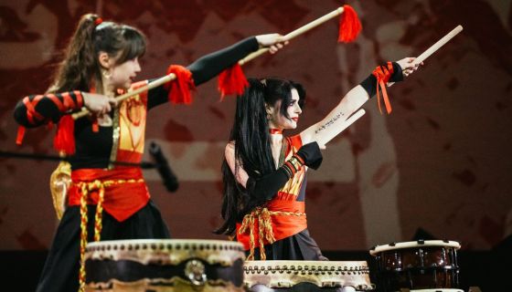 Японское барабанное шоу «Сердце Дракона»