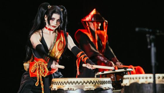Японское барабанное шоу «Сердце Дракона»