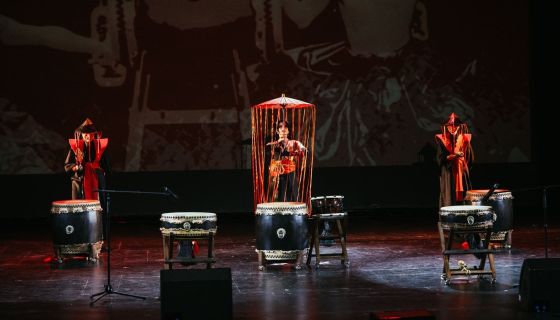 Японское барабанное шоу «Сердце Дракона»