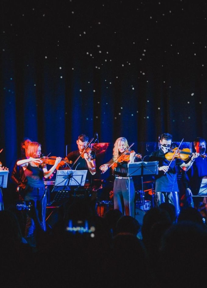 HighTime Orchestra. Людовико Эйнауди при свечах