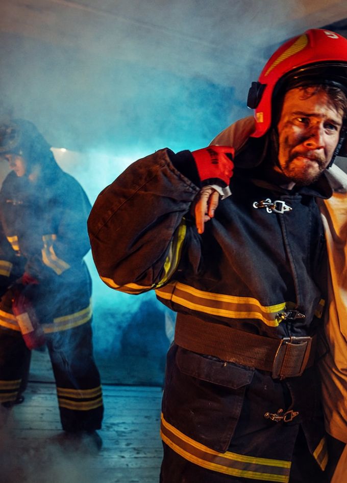 Пожар в деревне