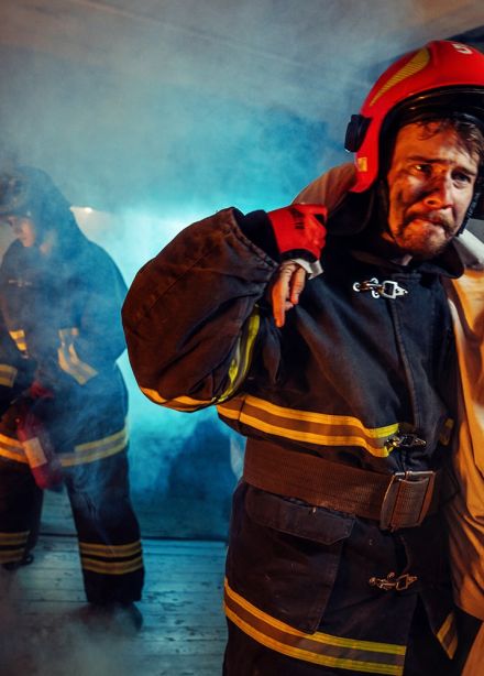 Пожар в деревне