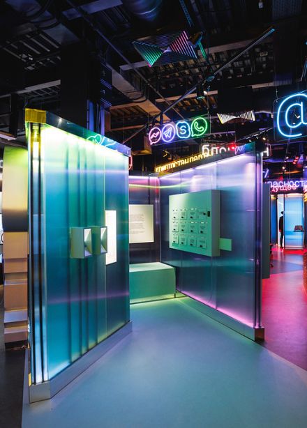 Экспозиция музея криптографии