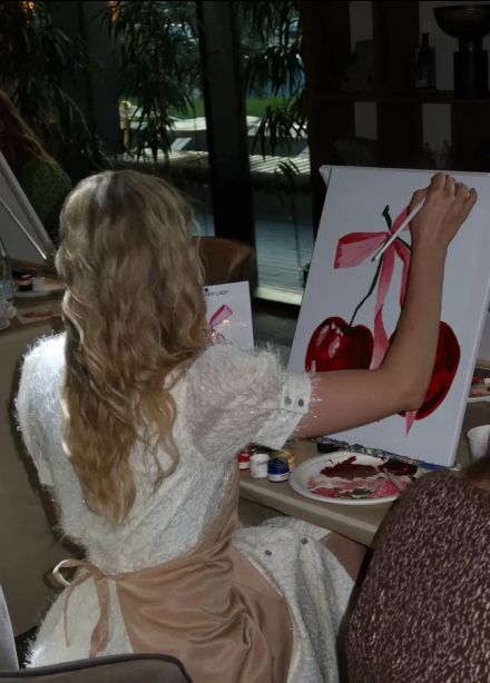 Арт-вечер при свечах с дегустацией от Painty