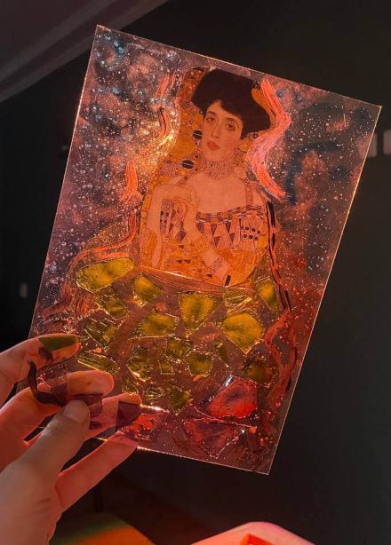 Витраж + Густав Климт