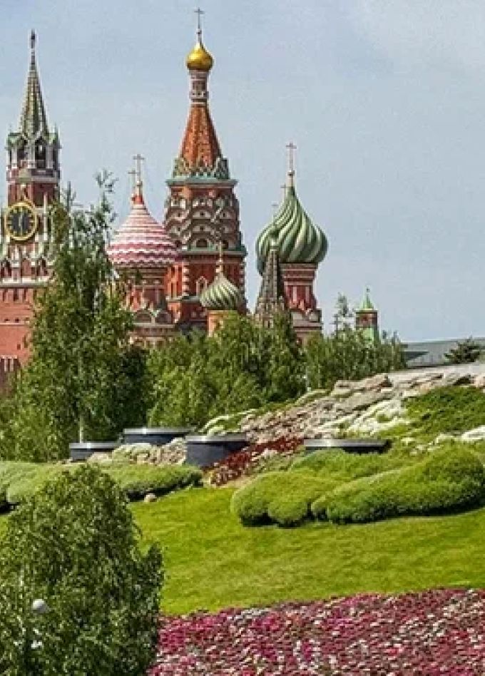 Парк «Зарядье» — Красная площадь