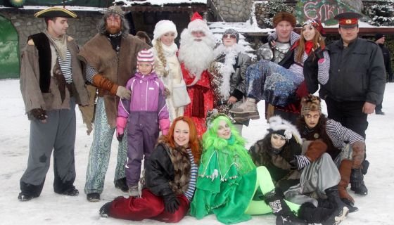 Шоу каскадёров «Новогодняя сказка»