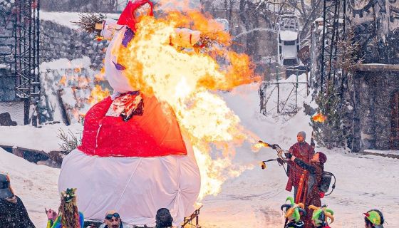 Шоу «Каскадёрская Масленица»