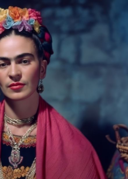 Калавера в стиле Фриды