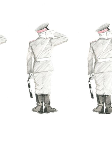 Фигура человека со спины