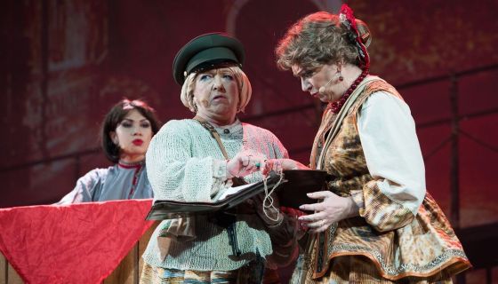 Спектакль «Бабий бунт в нашем колхозе»