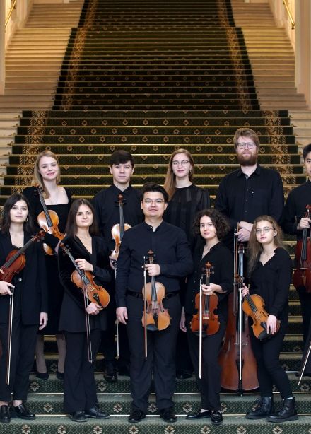 Шнитке и Бах на скрипке, органе и клавесине