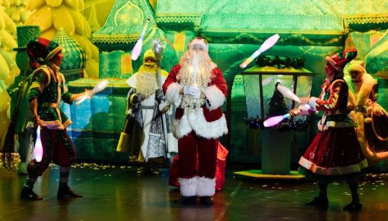 Шоу «Цирк Деда Мороза: лига зимних волшебников»