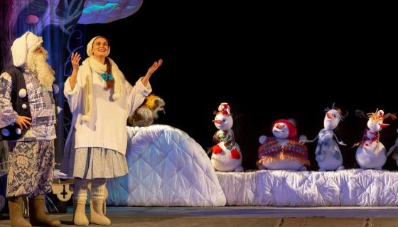 Кукольный спектакль «Школа снеговиков»