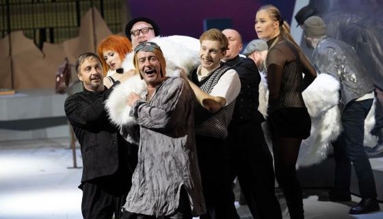 Спектакль «Враки, или Завещание барона Мюнхгаузена»