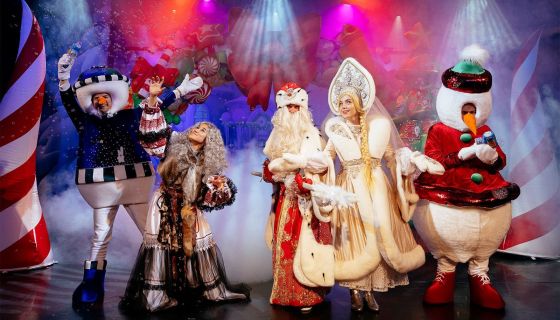 Шоу «В гостях у Деда Мороза»