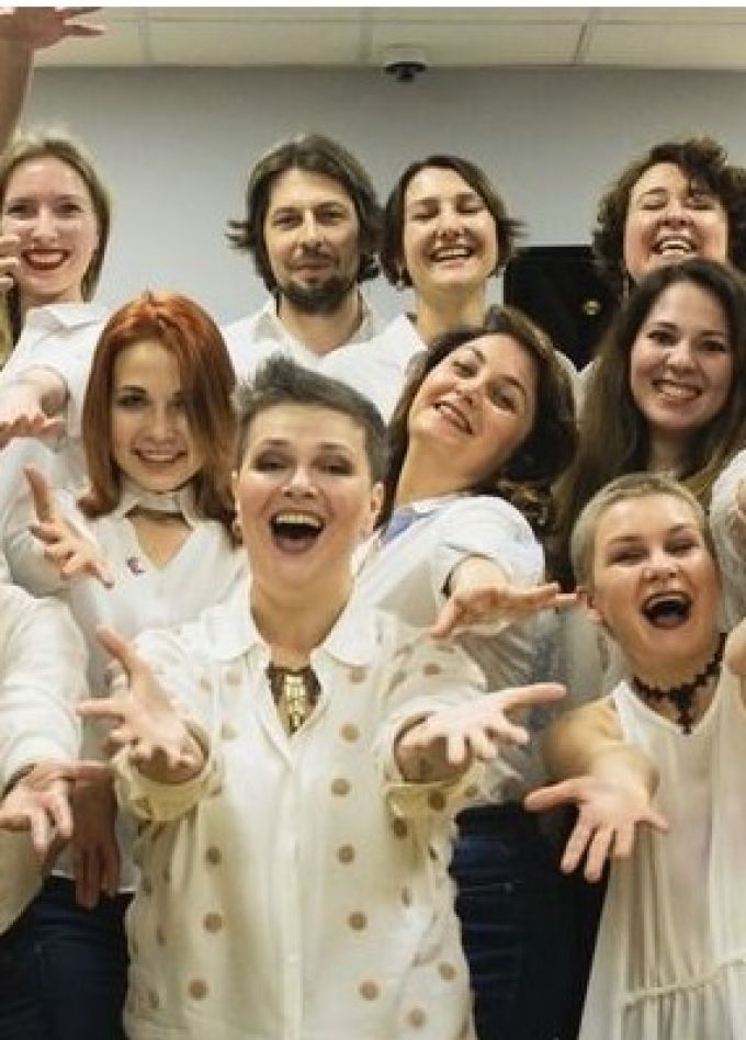 Ольга Олейникова и хор «Sunny Side Singers»