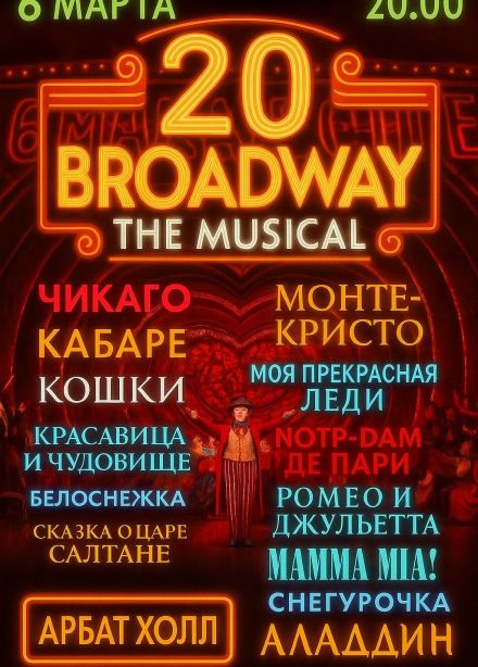 Гала- концерт «Broadway the musical»