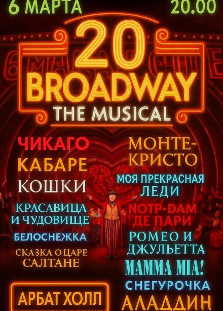 Гала- концерт «Broadway the musical»