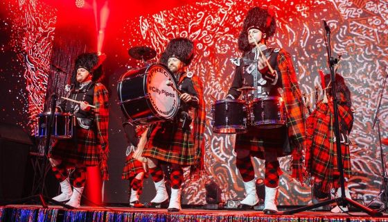 Оркестр волынщиков «City Pipes» и ансамбль «Celtic Wind»