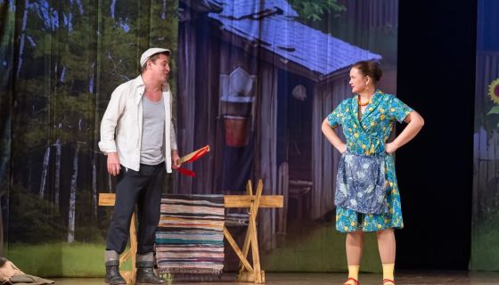 Спектакль «Любовь и голуби»