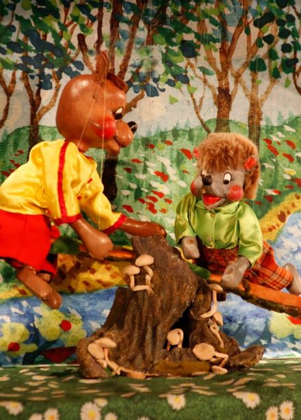 Ёжик, Зайка и Топтыжка