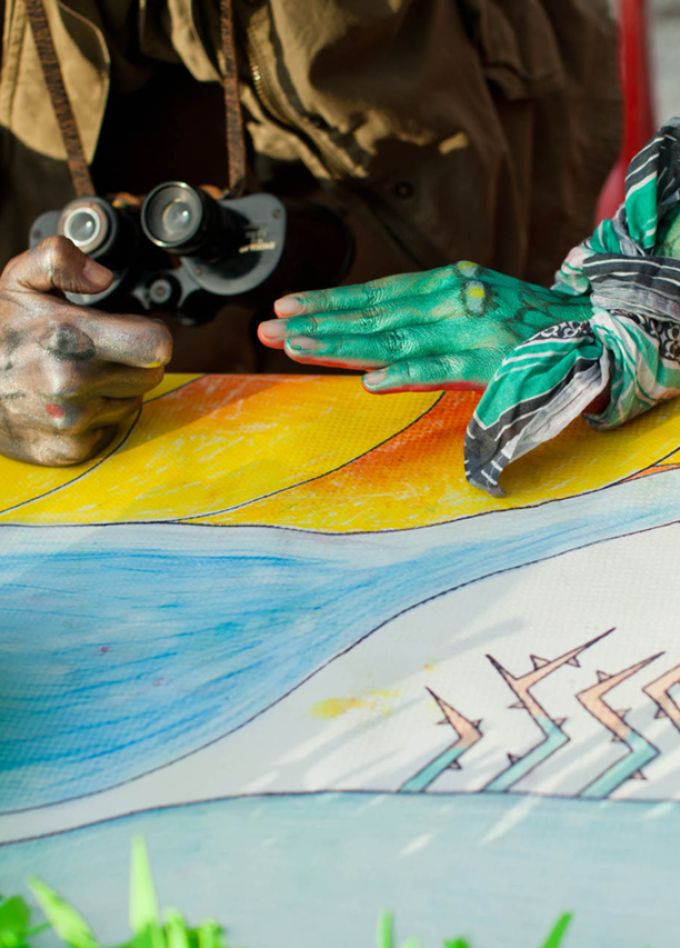 Откуда у слонёнка хобот?