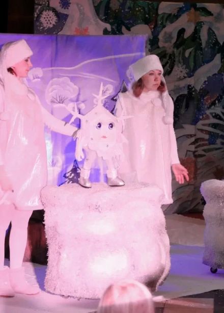 Как Снежинка познакомилась с Новым годом