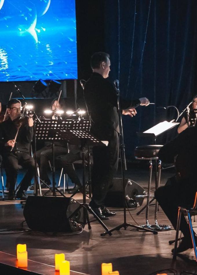 Вивальди. Времена года. Оркестр с роялем при свечах