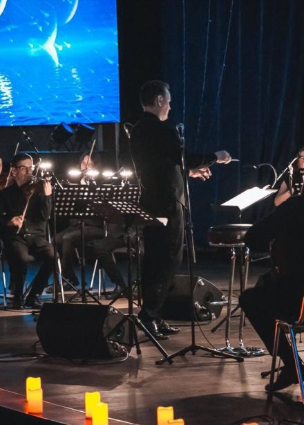 Вивальди. Времена года. Оркестр с роялем при свечах