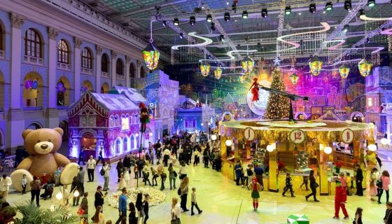 Шоу «Ёлка в Гостином дворе»