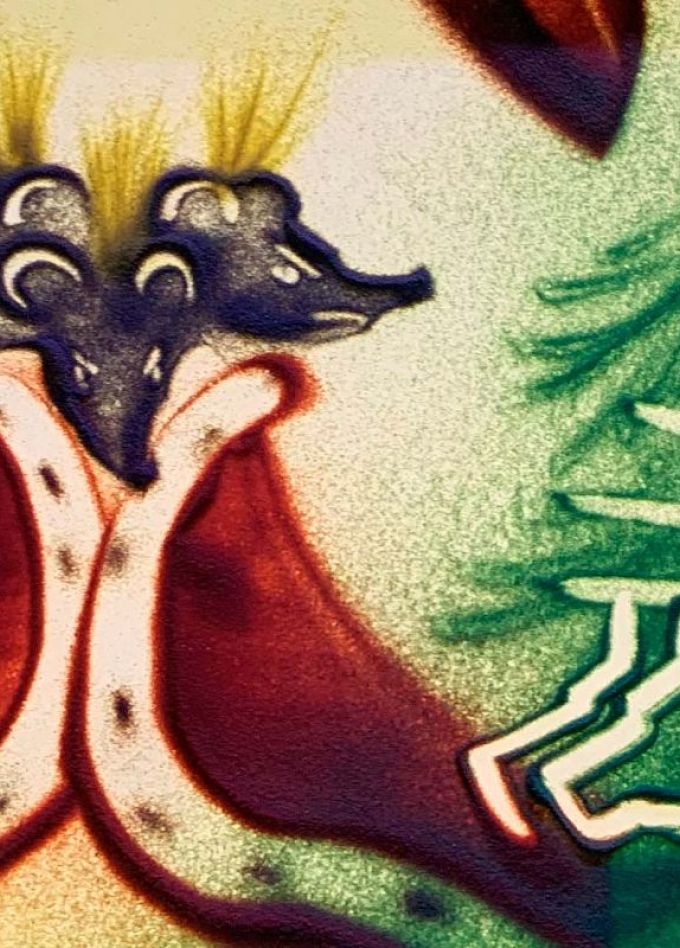 Cказка с органом и песочной анимацией. Щелкунчик