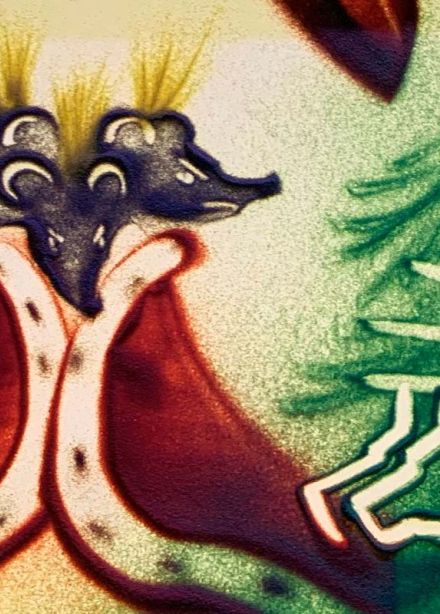 Cказка с органом и песочной анимацией. Щелкунчик