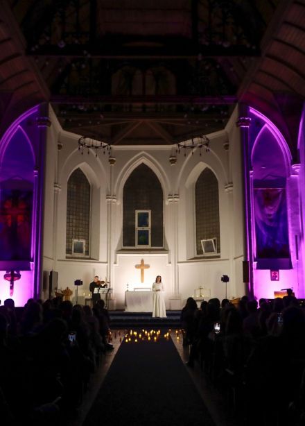 Рождество в Люблино: Тихая ночь, святая ночь. Орган. Скрипка. Голос