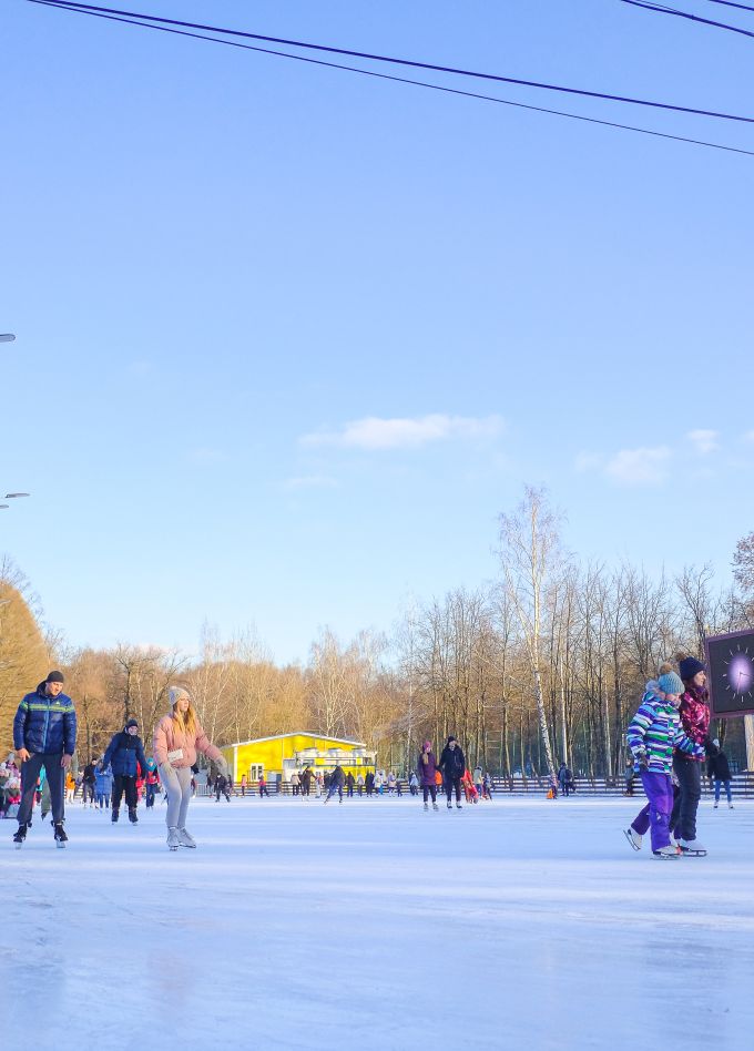 Каток «Серебряный лёд» в Измайловском парке