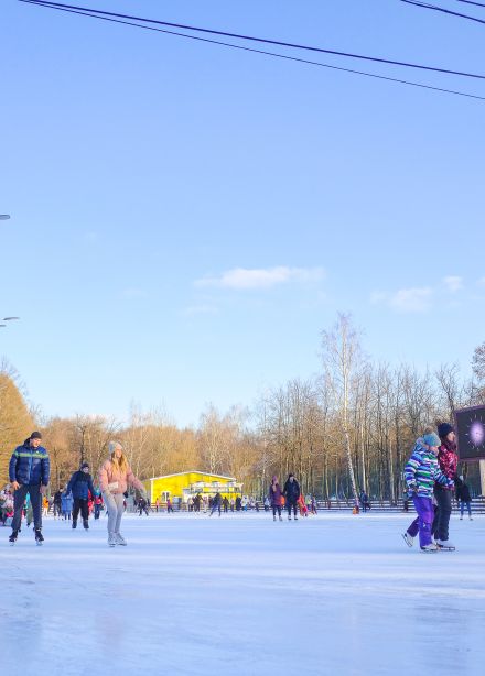 Каток «Серебряный лёд» в Измайловском парке