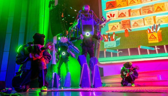 Шоу «Научная ёлка Wow! How?»