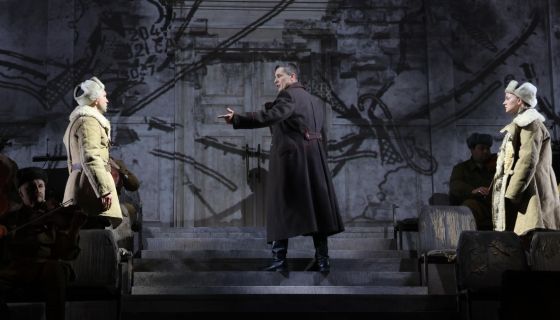 Спектакль «Живые и мёртвые. Солдатами не рождаются»