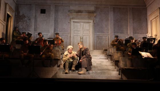 Спектакль «Живые и мёртвые. Солдатами не рождаются»