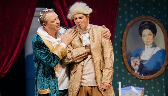 Спектакль «Жениться вам надо, барин»