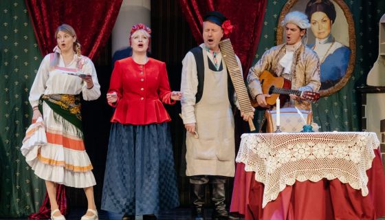 Спектакль «Жениться вам надо, барин»