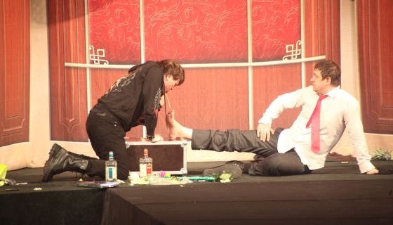 Спектакль «Двое в лифте, не считая текилы»