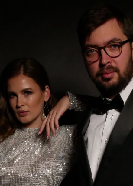 Константин Хазанович и Анастасия Сазонова