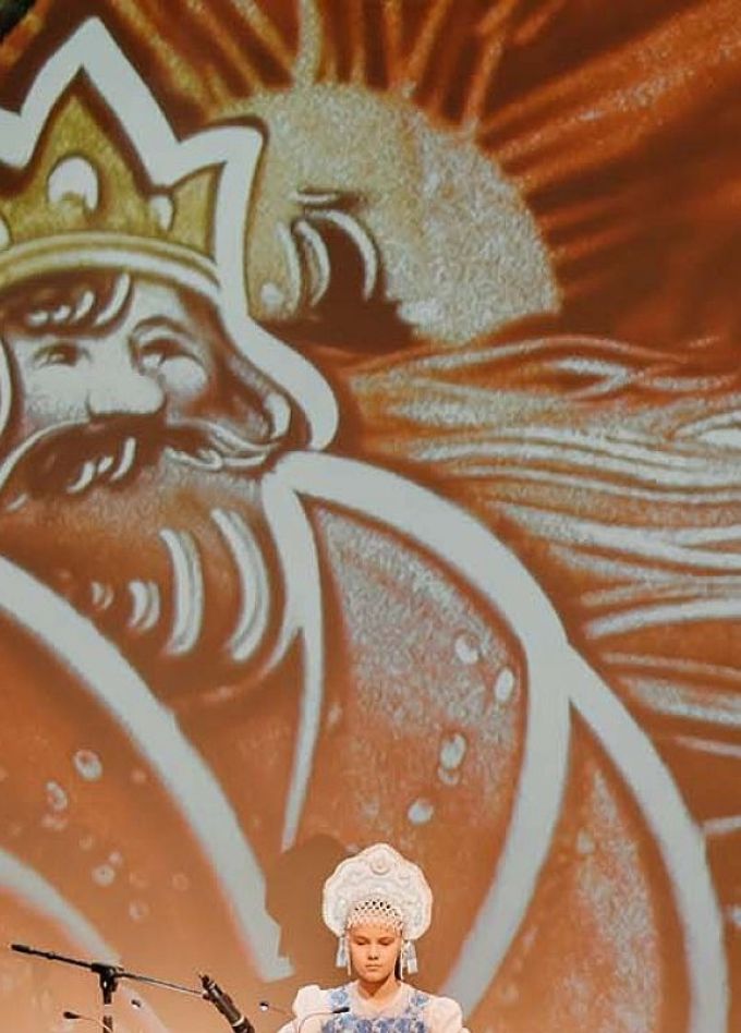 Песочное шоу «Сказка о царе Салтане»