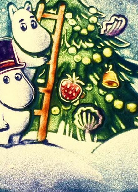 Сказка с органом и песочной анимацией. Муми-тролли. Шляпа волшебника