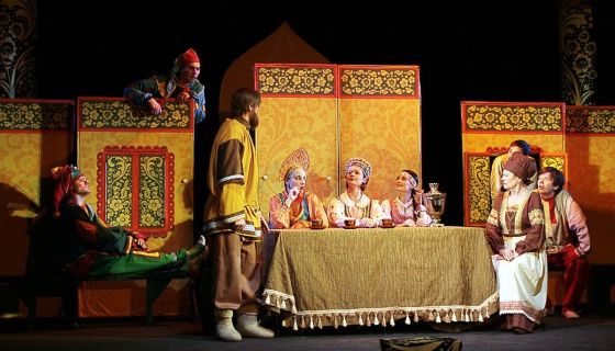 Спектакль «Аленький цветочек»