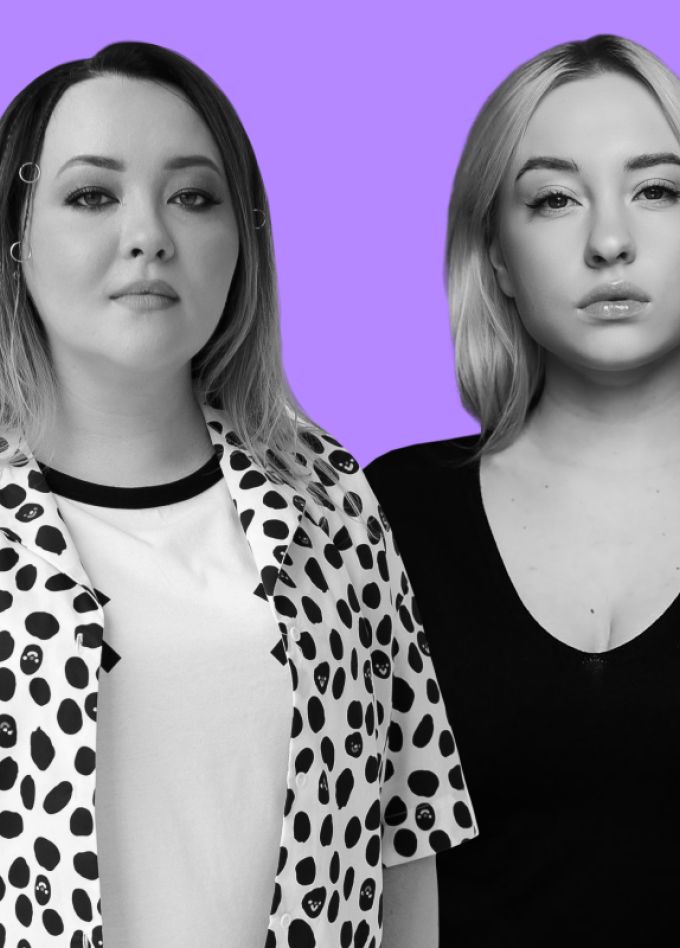 Вика Македонская и Карина Салихова