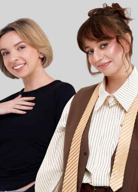 Настя Веневитина и Катя Котофеева