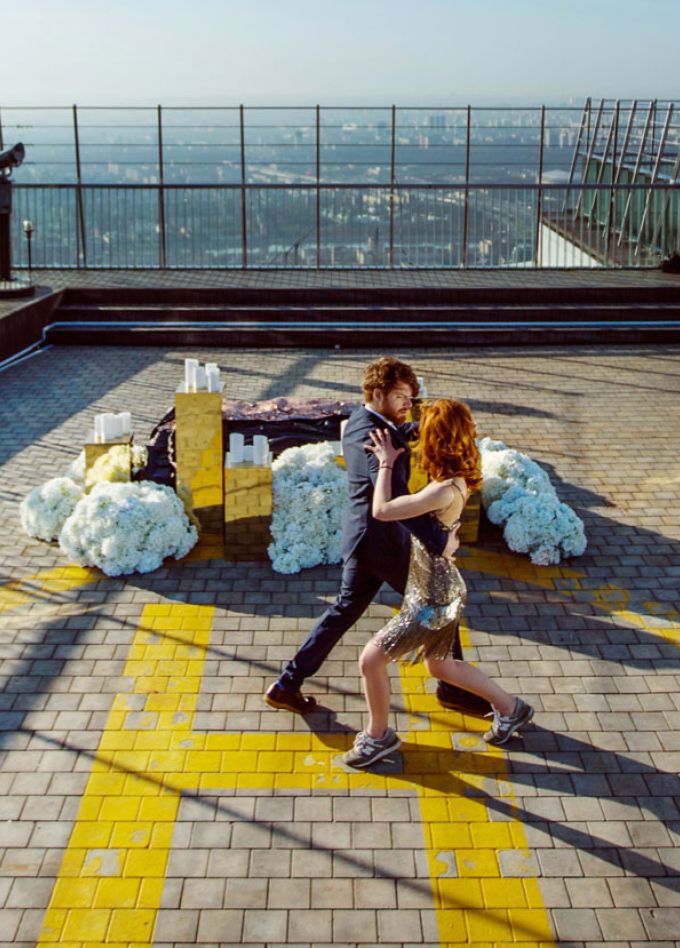 Башня ОКО: Открытая смотровая площадка «Выше только любовь!»