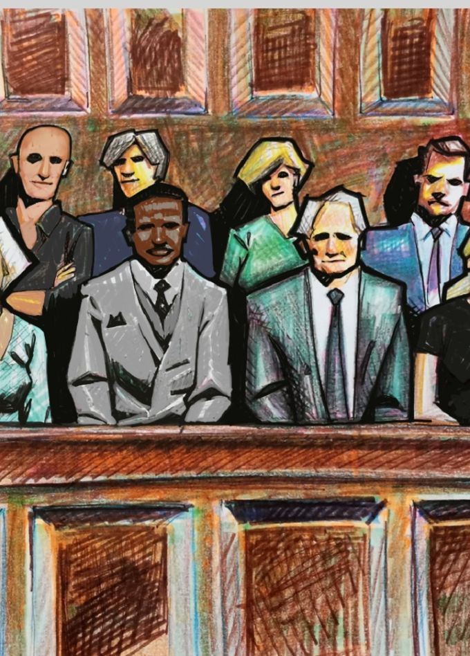 Присяжные. Слушание дела